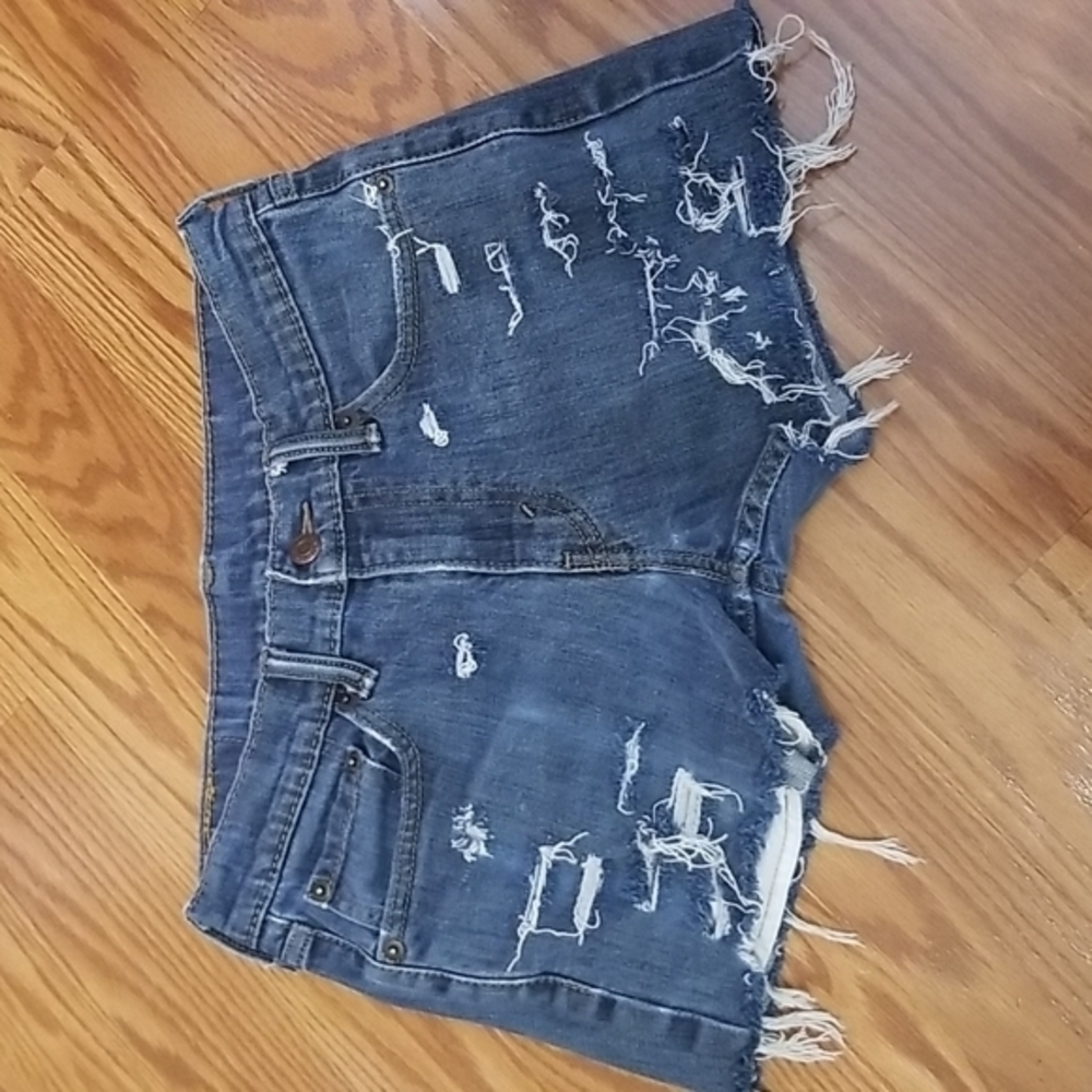 511 levi's Cutoffs distressed shorts 30